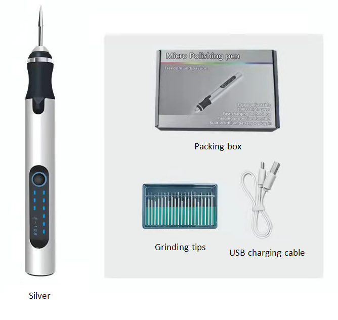Cordless Electric Engraving Pen with 30 Bits